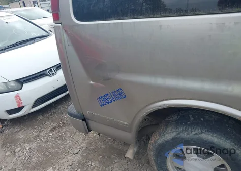 2001 Chevrolet Express Lt from USA, damaged, VIN 1GNFG65R511224707